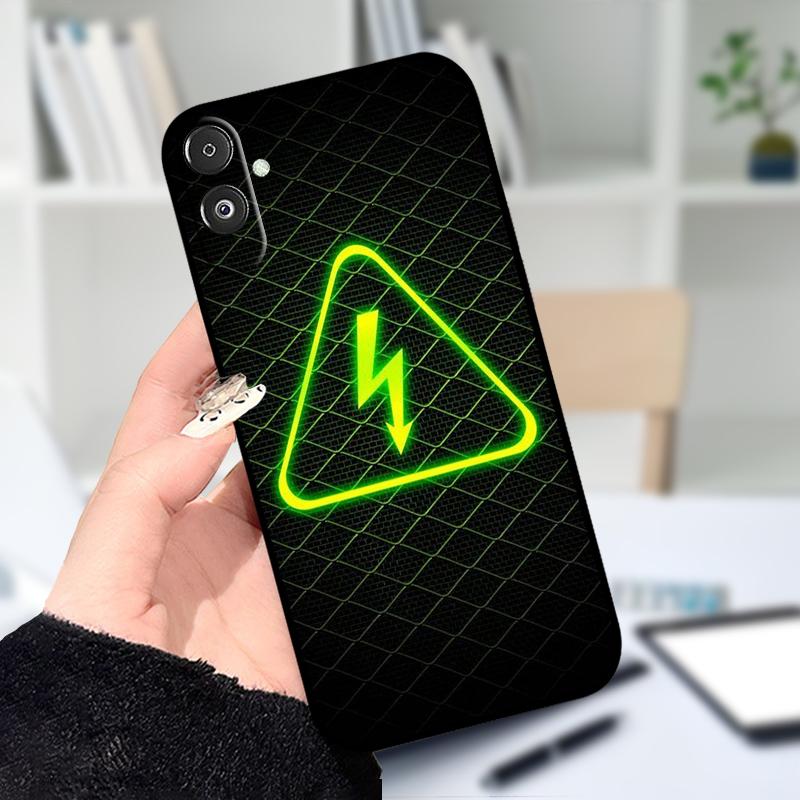 For Samsung F14 M14 5G Soft Case Fashion Printing Black Silicone TPU Phone Cover For Samsung Galaxy A14 4G 5G Shockproof Cases
