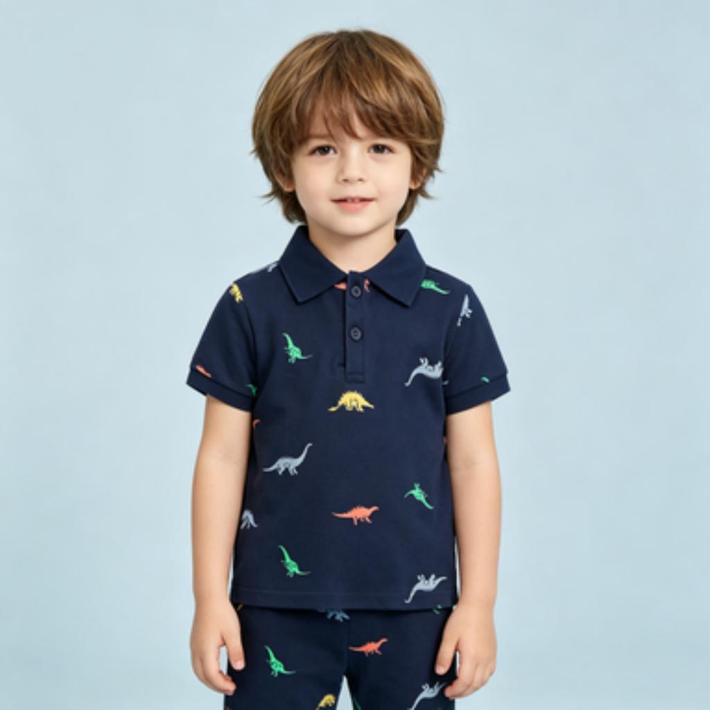 Boys' Short Sleeve T-Shirt Summer Casual Top for Daily Wear