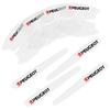 2026 Hot Car Sticker 8pcs New Car Door Handle Bowl Protection Transparent Anti-scratch Decals For Peugeot 308 408 508 RCZ 208 30