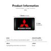 cxdjmy1 For Mitsubishi 10/20/30pcs Car Logo Self-Adhesive Stickers Epoxy Emblem Decal Accessories Outlander Lancer Cross Colt Xpander