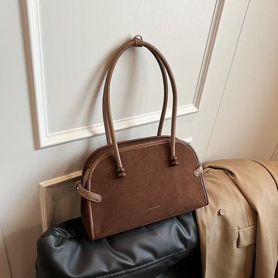 Light Luxury High-End Underarm Bag Women'S Retro Trend Handbag Travel Commuter Shoulder Bag