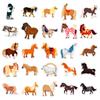 50pcs Cute Pony Cartoon Animal Waterproof Decorative Stickers for Phones & Laptops
