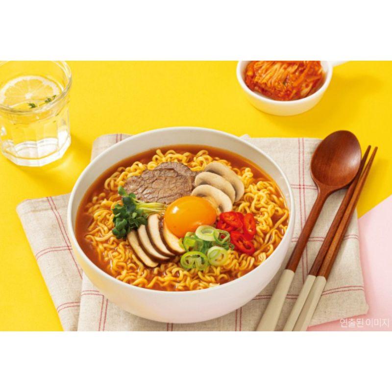 Otoki Jin Ramen Spicy Flavor 120g X 5 Packs Korean Instant Noodle Soup
