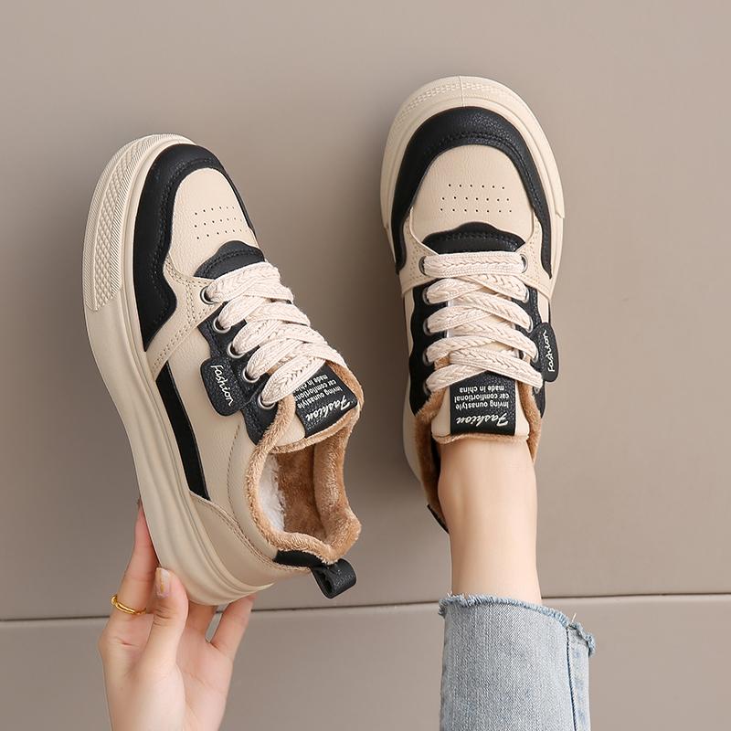 Spring casual board shoes new lightweight sports shoes warm cotton shoes