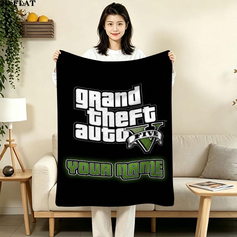 Custom Gta6 Blanket, High quality Comfortable for All Seasons, Home Decor, Warmth and Comfort