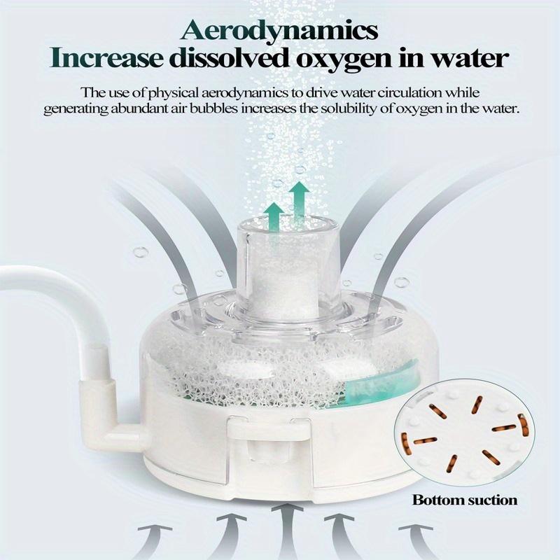 1 aquarium sponge filter, small fish tank filter, suitable for fish tanks under 5 gallons (excluding air pump)