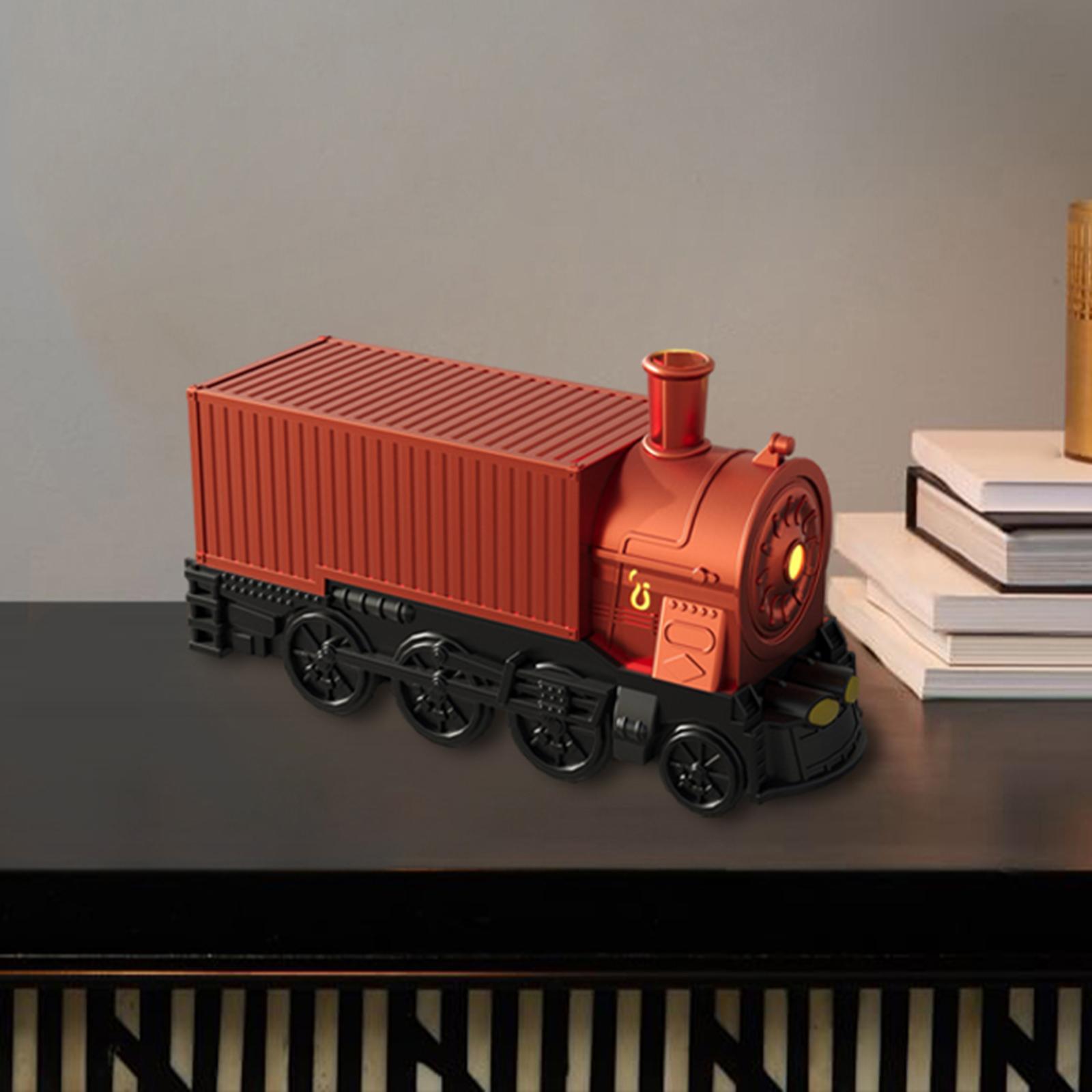 

Диффузоры эфирных масел Train Увлажнитель с легкими ароматическими диффузорами для влюбленных и семей Спальня Гостиная Спортзал Занятия йогой оранжевый