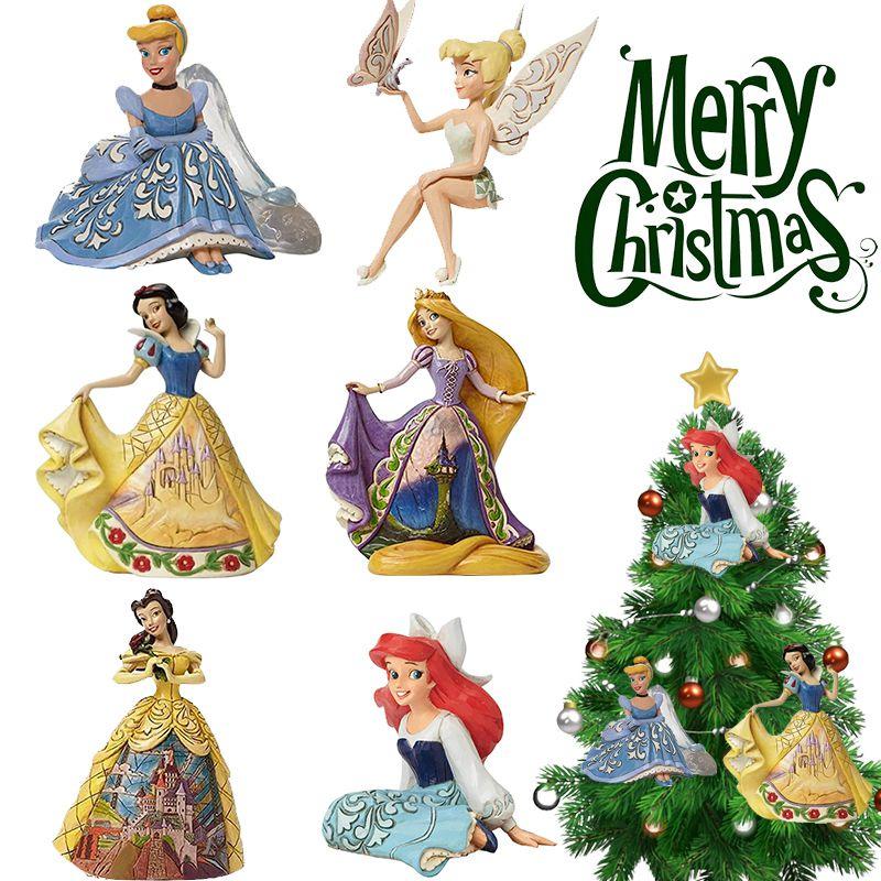 Princess Pendant Christmas Ornaments Acrylic Xmastree Party Hanging Decor