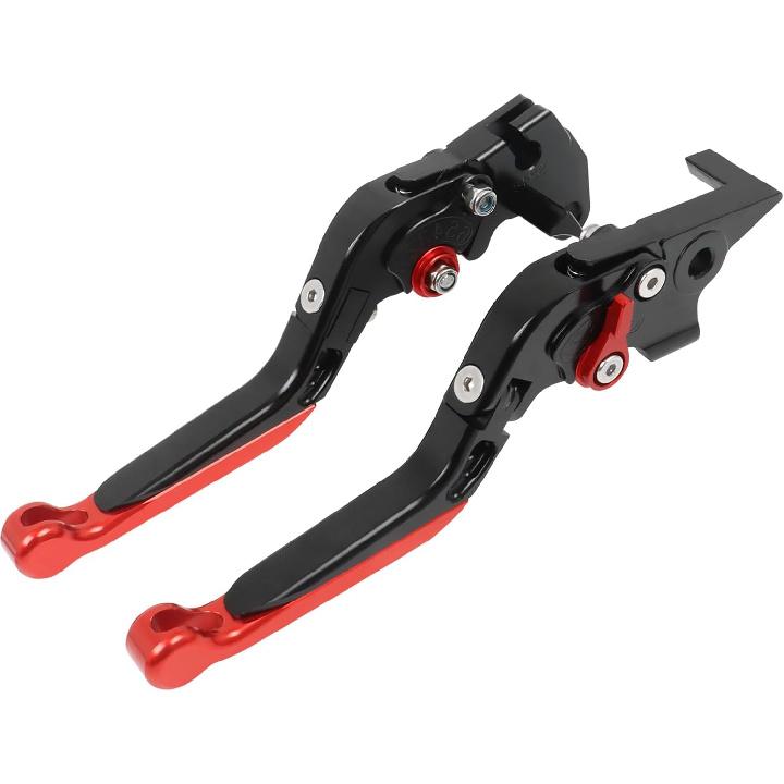 CHIFUN Brake Lever and Clutch Lever Set Replacement for Kawasaki Ninja 400 Ninja 300R 250R Z300 Aluminum Motorcycle Handlebar Lever Foldable Length