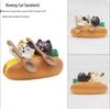 ZAKKA Japanese Miniature Resin Ornaments: Miscellaneous Food, Toy Bread, Coffee Shop Decor, Photo Props, INS Baking Accessories.