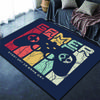 Gamer-Controller-Teppiche, rutschfeste Bodenmatte, Fußmatten, Home Runner-Teppich für Schlafzimmer, Indoor- und Outdoor-Kinderspielmatte