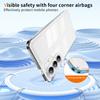 Anti Yellowing Clear Case With 3D Color Strip Airbag Shockproof Raised Lens Protection For Samsung Galaxy S26 S25 S24 S23 Series