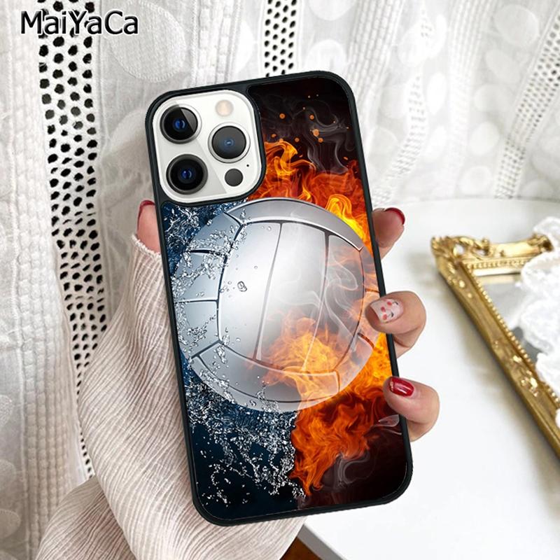 

Love Play Volleyball Phone Case Cover For iPhone 17 Air 16 16e 15 plus 11 12 13 14 pro max shell coque iPhone 11pro max