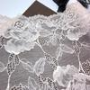 (2 Colors) 23cm wide Stretch Lace, wide Spandex Lace for Lingerie, Bra, Underwear, Sewing & Crafting