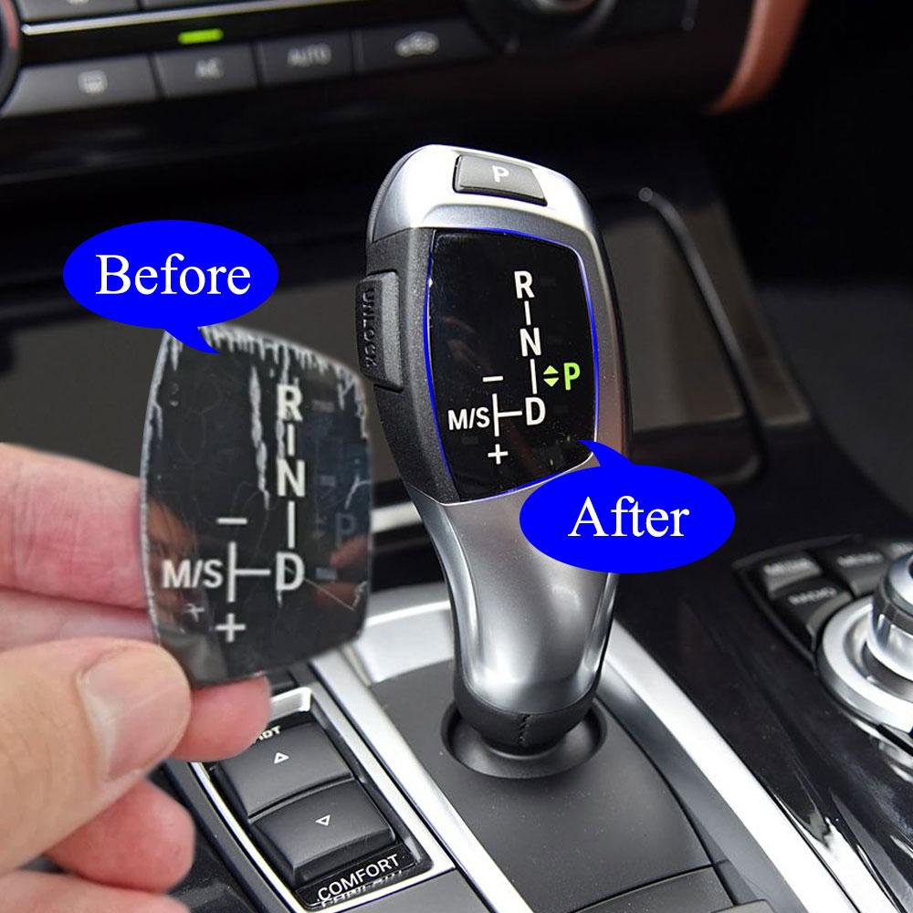 Car Interior Gear Shift Knob Panel Trim Cover Sticker For BMW F20 F30 F31 F10 F11 F01 F02 F25 F26 G30 G31 G32 G11 G12 G01 G02
