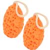 2 Pcs Baby Infant Bath Sponge Rub Body Soft Bath Scrubber Child Shower Foaming