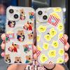 Lovely Bear Quokkas Wireless Charging Case for iPhone 17 Air 16 E 15 14 13 12 Mini 11 Pro Max Transparent Silicone Edge Cover