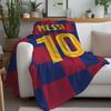 Football Player L-lionel M-messi Blanket Warm And Soft Suitable For Bedroom Living Room Sofa Bed Office Travel Camping