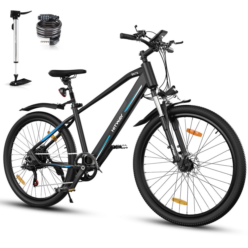 HITWAY BK7S Elektrisches Mountainbike 26 Zoll 250W36V12AH Akku