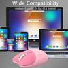 USB Trådløs Mus Søt Katt 3DPI Høy for Kvinner og Kompatibel med og MacBooks 2.4Ghz M3, Design, Stille, Energibesparende, Moduser, Presisjon, Stilig,