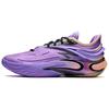 Chaussures de Basketball Shock Wave 8 Pro Homme Basse Fluorescent Violet Raisin/Noir de Base 112631116-5
