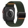 Pulsera Elástica de Nylon Compatible con Hebilla Magnética para Apple S10 Watch Ultra Sport y iWatch9876SE