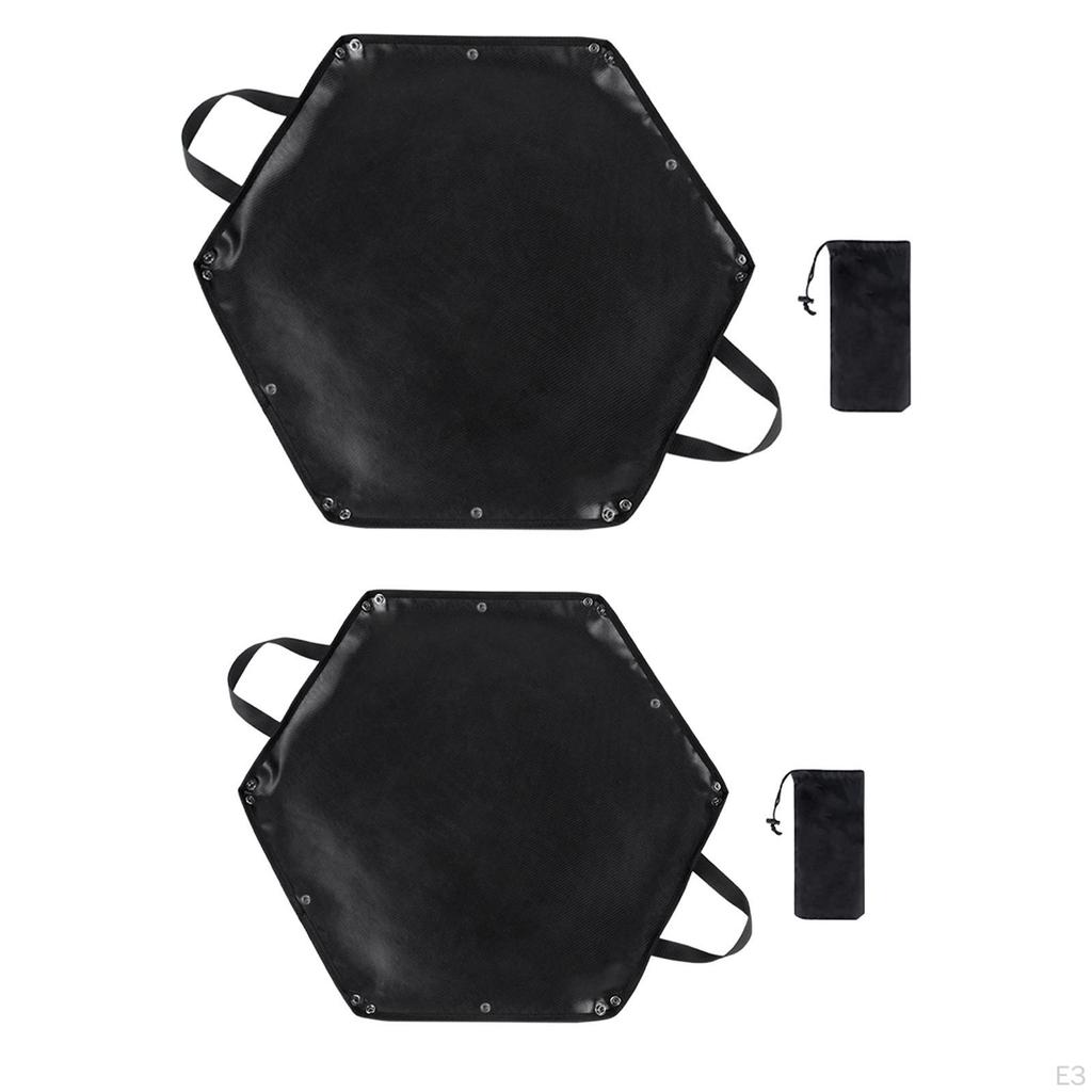 Camping Fireproof Mat Ember Blanket Pad for Backyard Outside Indoor