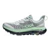 Hoka One One Mafate Speed 4 Comfortable Soft Non-Slip Durable Low-Top Trail Running Shoes Women sneaker Gray Green 1131056-DTF
