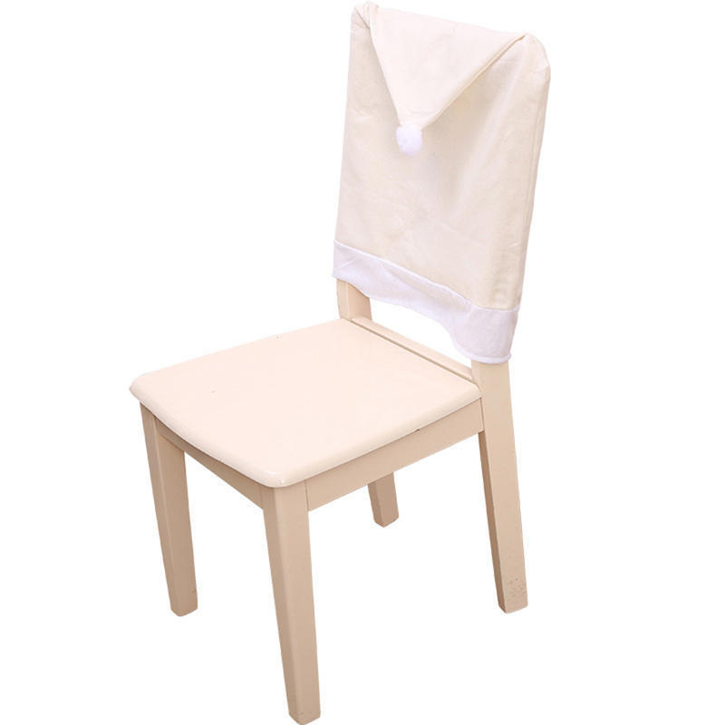 Merry Christmas Decor Cartoon Cute Elk Chair Cover Navidad Christmas Home Decoration Chair Cover Household Dustproof Chair Cover