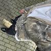 Cross American Leaf Camo Retro Zip-Up Street Hoodie
