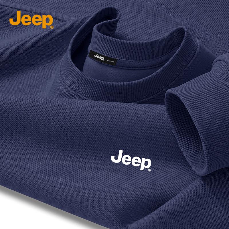 JEEP Men's Heavyweight Crew Neck Sweatshirt