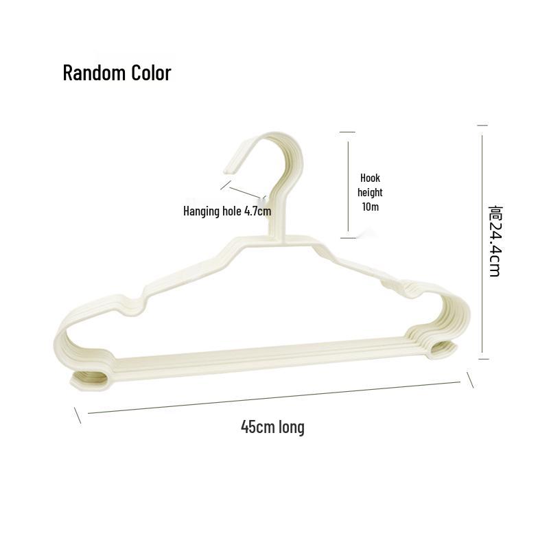 Huizhong Heavy-Duty Clothes Hanger: Large, Non-Slip Drying Rack for Dorms and Homes.