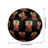 Cristiano Ronaldo Soccer Ball Size 5 Football Machine-Stitched Indoor/Outdoor Training and Matches Soccer Accessory