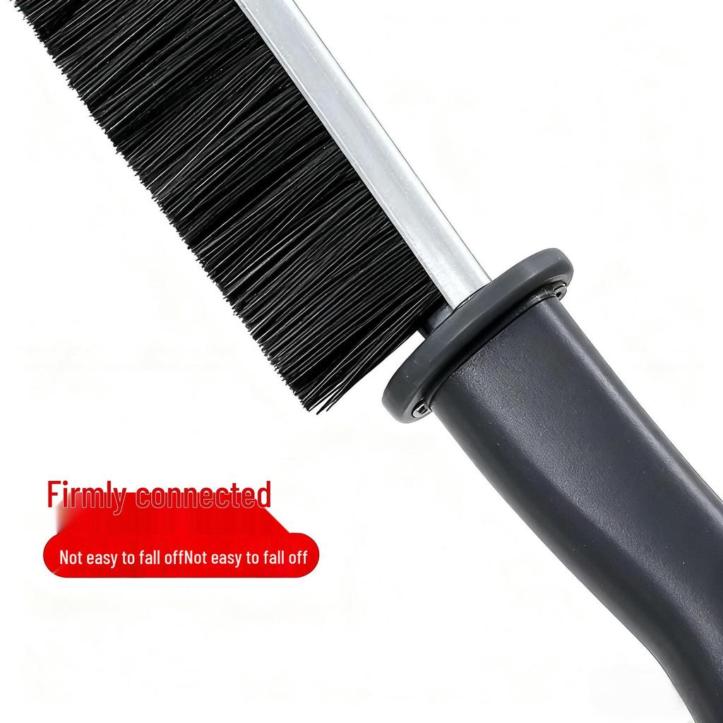 Multi-Functional Crevice Brush for Bathroom and Toilet Corners