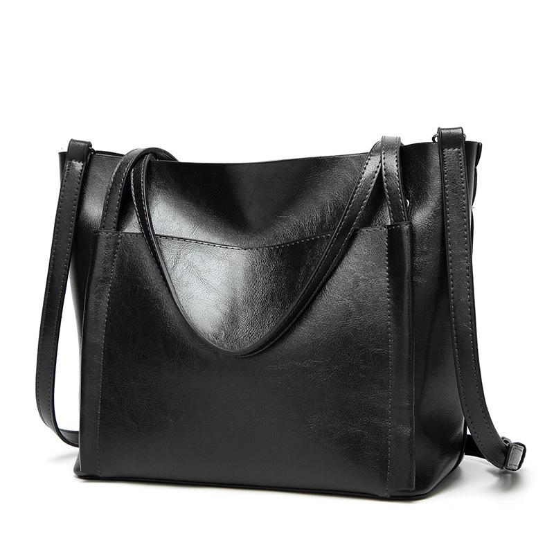 Women's New European & American Fashion Leather Crossbody Shoulder Handbag