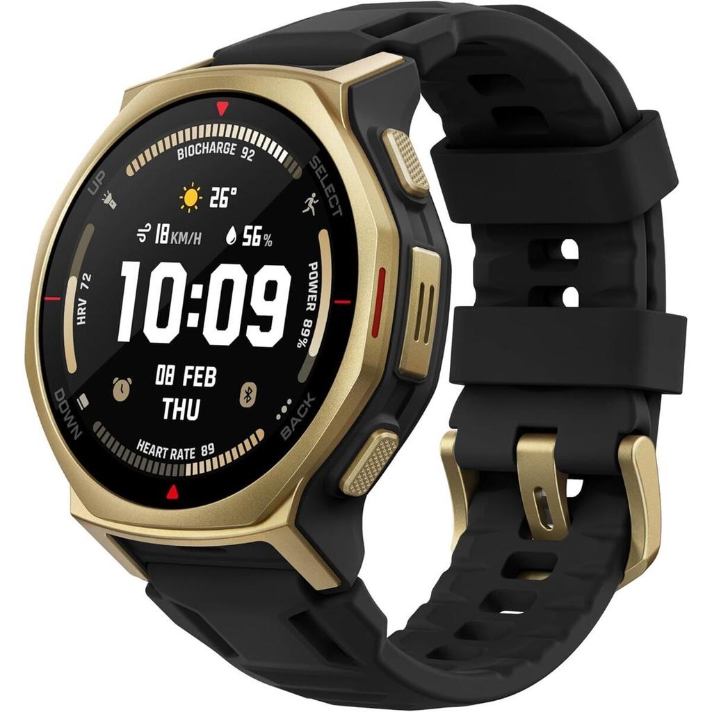 Amazfit T-Rex 3 Pro smartwatch 1.32 inch AMOLED Black/Gold