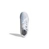Adidas Edge 4 J Round Toe Lace-Up Durable Low-Top Soccer Shoes Kids Soccer Shoes White GW6165