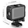 PULUZ PU582B PA Frame for GoPro Hero 11 Black/10 Black/9 Black Camera Cage with Cold Shoe Interface and Charging Opening