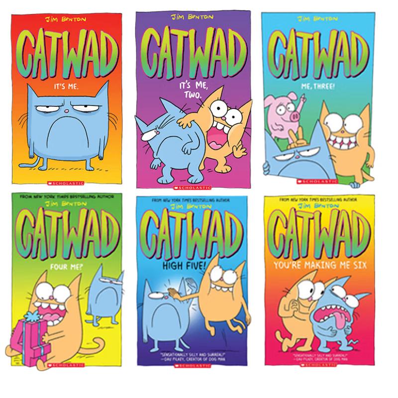 Catwad English Comic Collection (6 Volumes)
