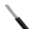 4Pieces Stainless Steel Locking Cables with Double Hook Design Wire Rope for Outdoor Furniture Bikes Motorcycles Garden