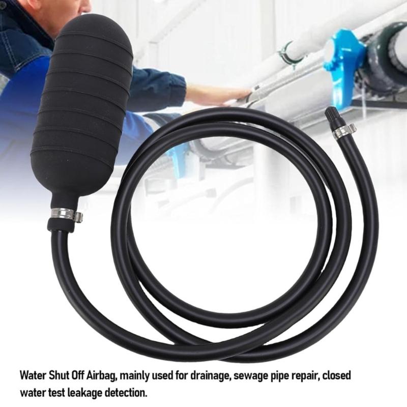MultiFunctional Drain Pipe Bladder Temporary Water Shut Off Air Bag Easy To Use Design For Plumbing Construction Testing