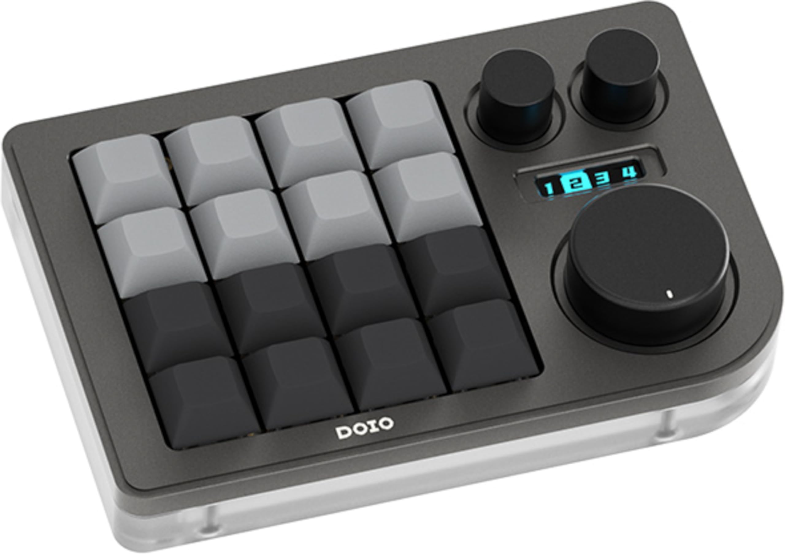 

KB16 Macro Mechanical RGB 16 Compatible with and Other Software Keyboard, Aluminum, One-Handed, VIA, Hot-Swap, Programmable, Keys, Ps, Pr, Lrc, сірий колір