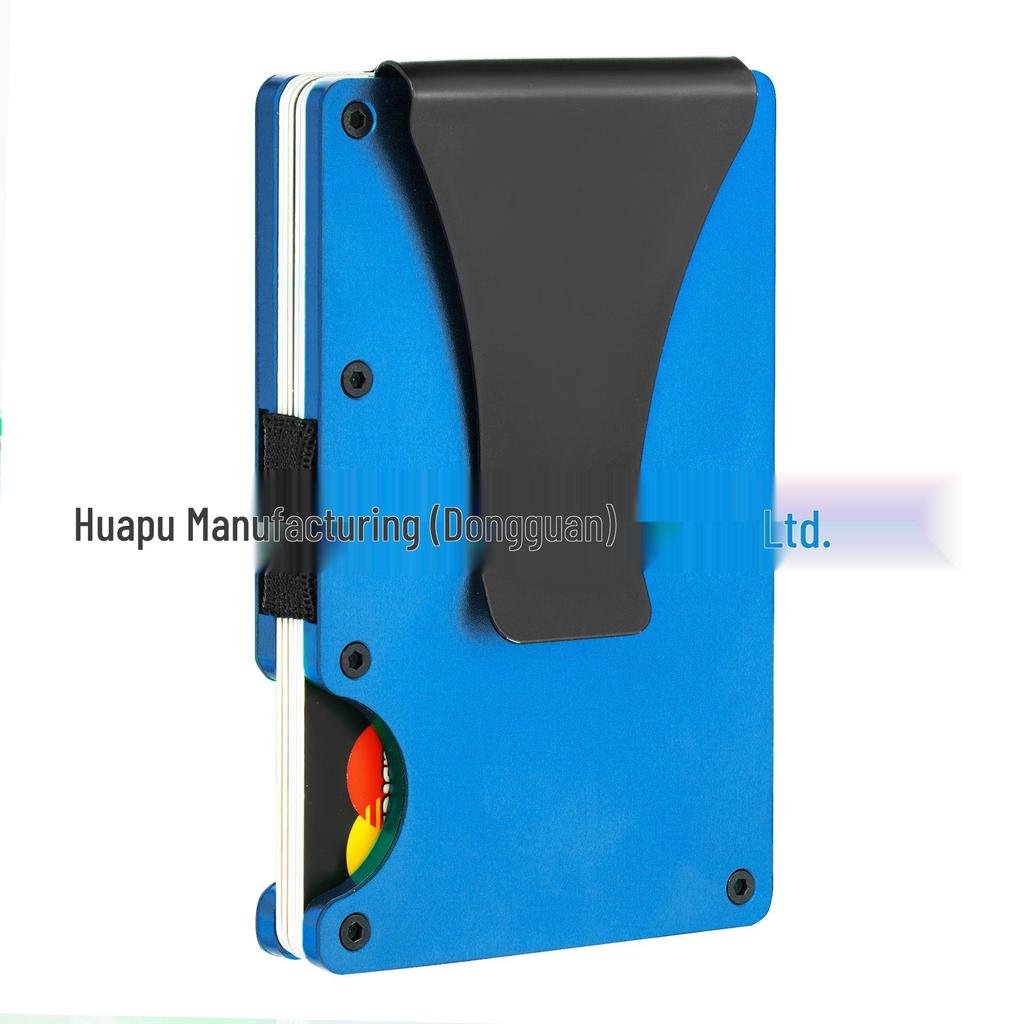 RFID Aluminum Credit Card Holder - Anti-demagnetization & Anti-skimming Metal Case