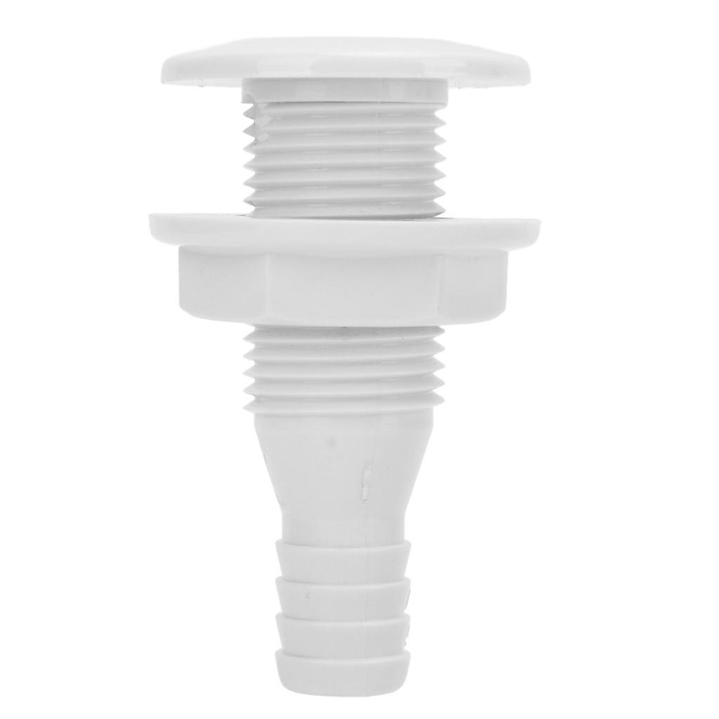 Boat Through Hull Connection 5 8in Straight Drain Outlet Exhaust Fittings Adapter Plug