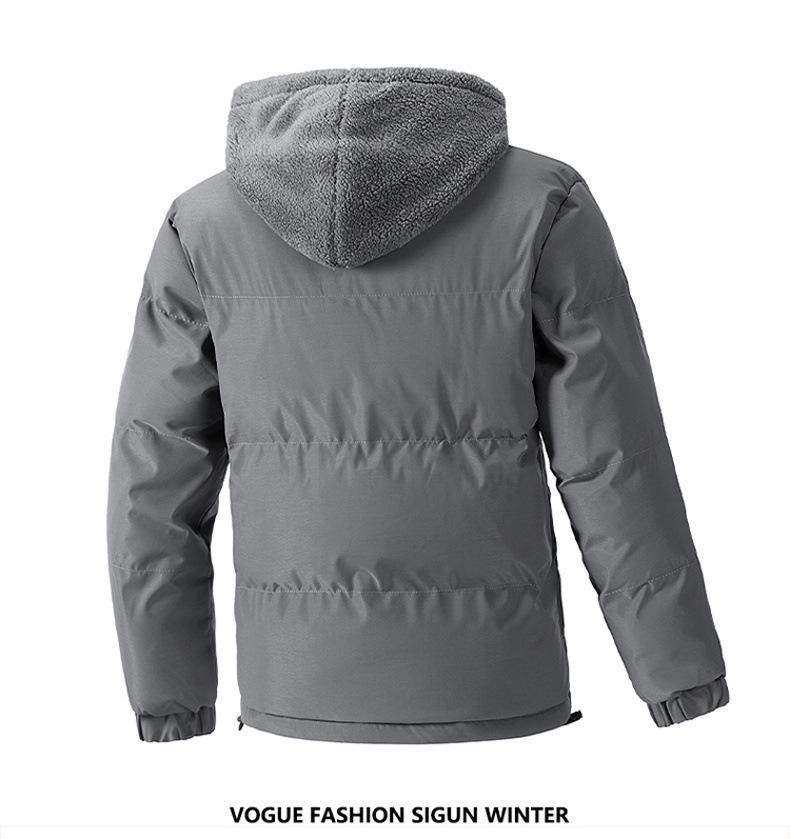 Men's Winter Plus Size Two-Piece Style Thick Cotton Jacket