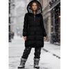 Autumn Winter Fleece Thickened Waterproof Hooded Jacket for Men Women Outerwear Top