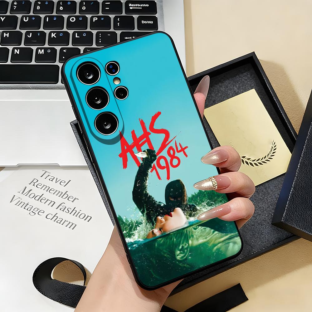 

American Horror Story AHS 1984 Phone Case For Samsung S26 S25 S24 FE S23 S22 S21 Plus S20 Ultra Note20Ultra Black Soft Shell Galaxy S24 Plus