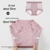 Fenteng Women's High-Waist Silk Blend Lace Briefs 3-Pack