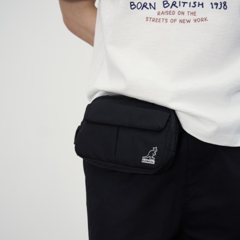 Kangol Easy Travel Sling Bag Black 1372