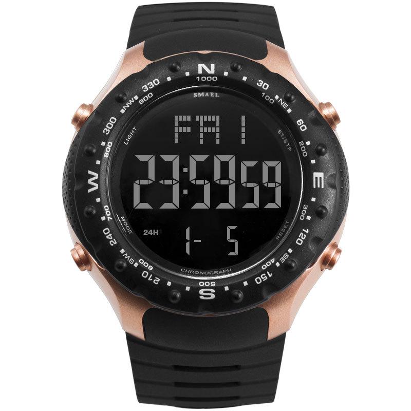 SMAEL on The Hour Multi-functional Outdoor Sports Watch Glow-in-the-dark Fashion Trend Watch Men